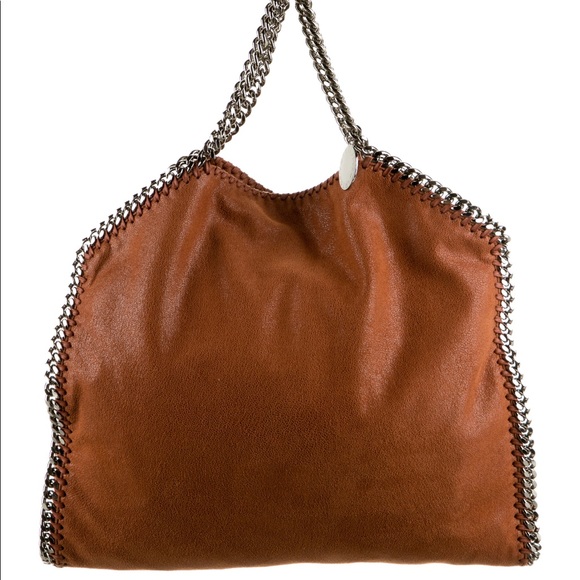 Stella McCartney Brown Falabella Tote - Picture 1 of 3
